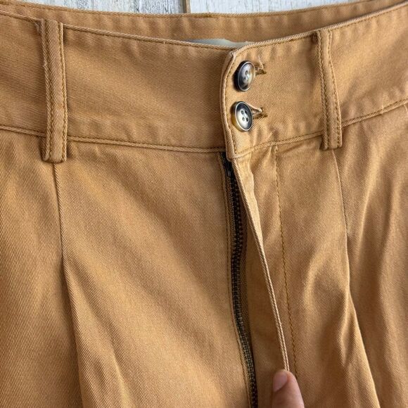 Madewell Pleated Taper Wide-Leg Pants size 2 - Picture 9 of 12